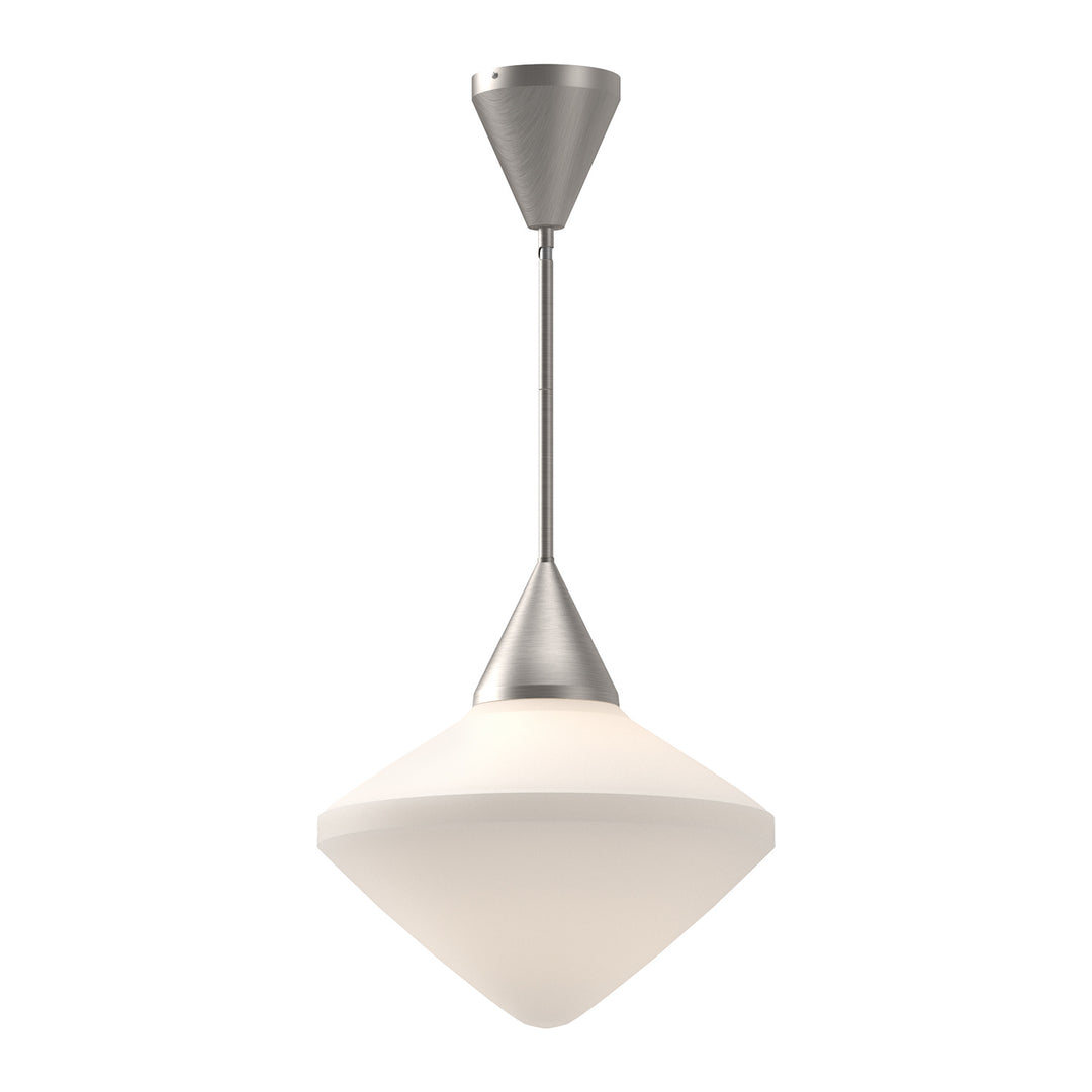 Alora Mood nora PD537714BNOP Pendant Light - Brushed Nickel/Opal Matte Glass