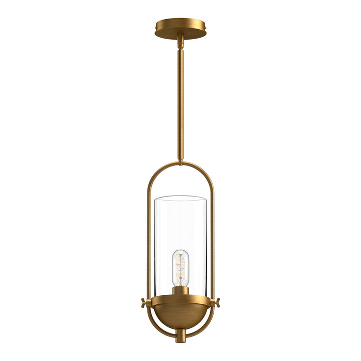 Alora Mood cyrus PD539018AGCL Pendant Light - Aged Gold/Clear Glass