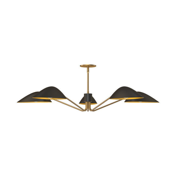 Alora Mood oscar PD550545MBAG Pendant Light - Aged Gold/Matte Black