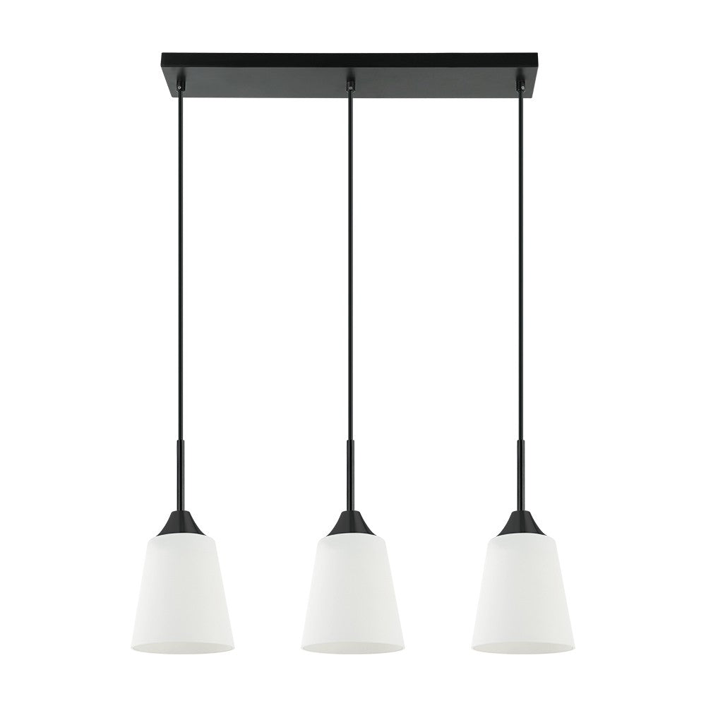 Maxilite Bronson MX 2512B3-07 Pendant Light - Black