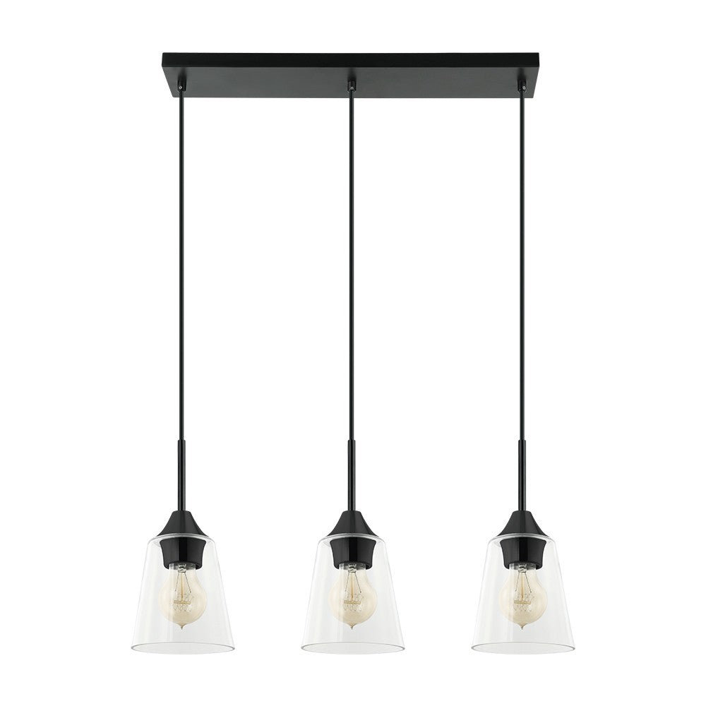 Maxilite Bronson MX 2513B3-07 Pendant Light - Black