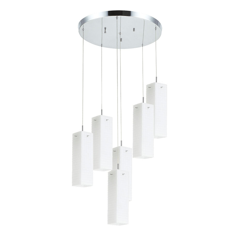 Maxilite Della MX 2579C6A1 Pendant Light - Polished Chrome