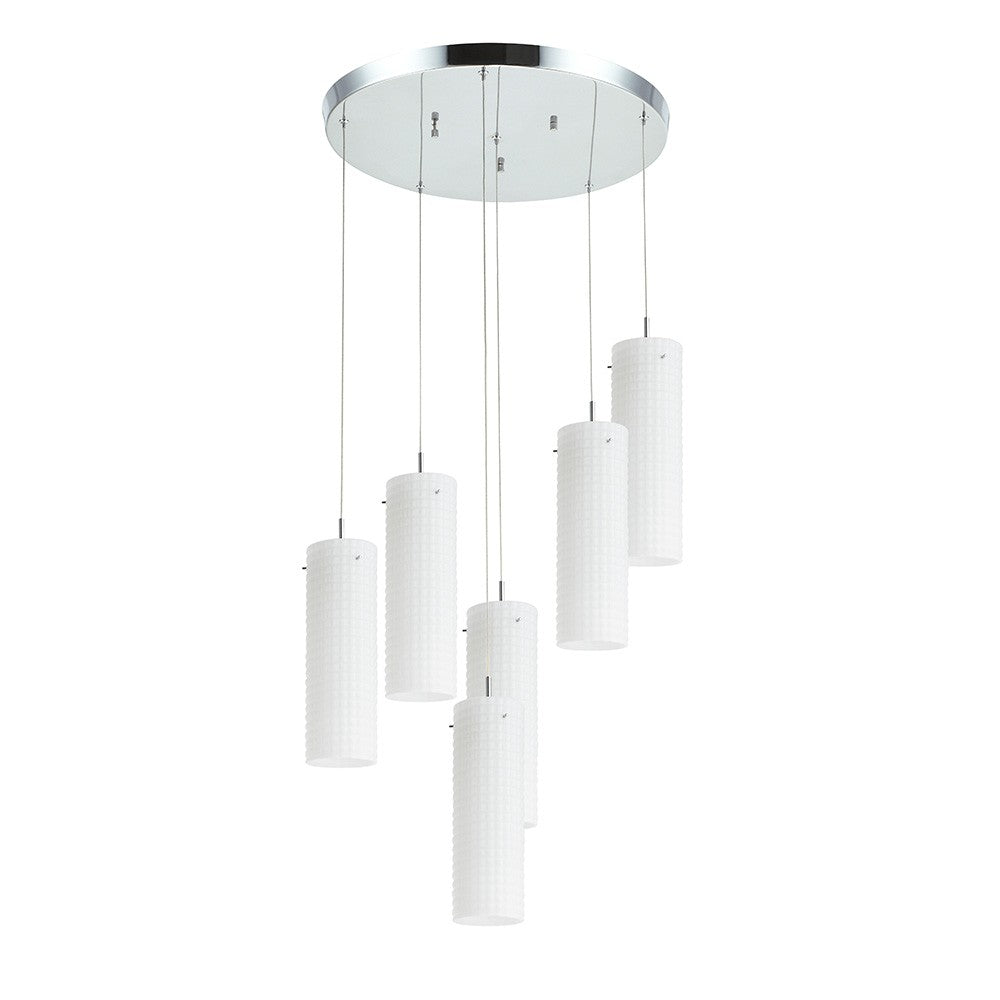 Maxilite Maia MX 2581C6A1 Pendant Light - Polished Chrome