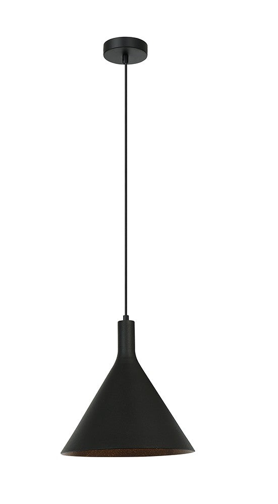Maxilite Tulipe MX 2627-07 Pendant Light - Black