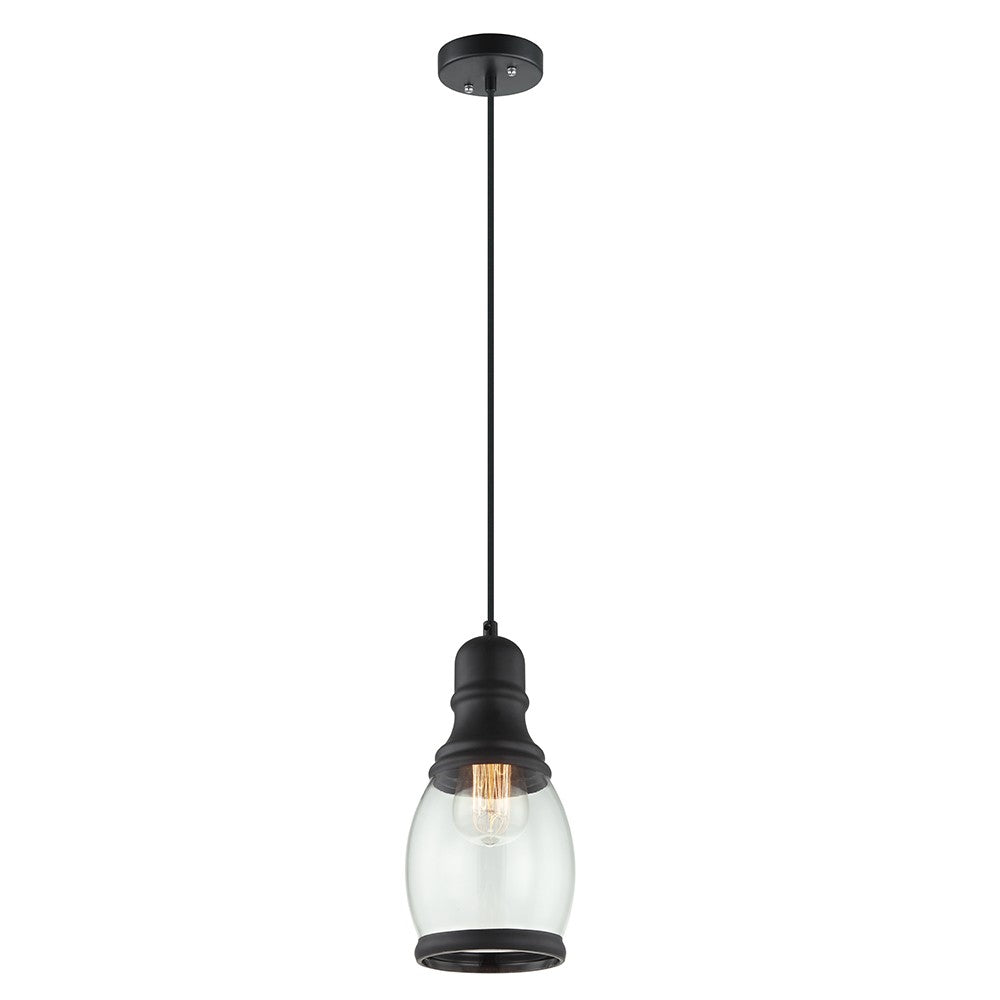 Maxilite Reno MX 2642A3 Pendant Light - Black