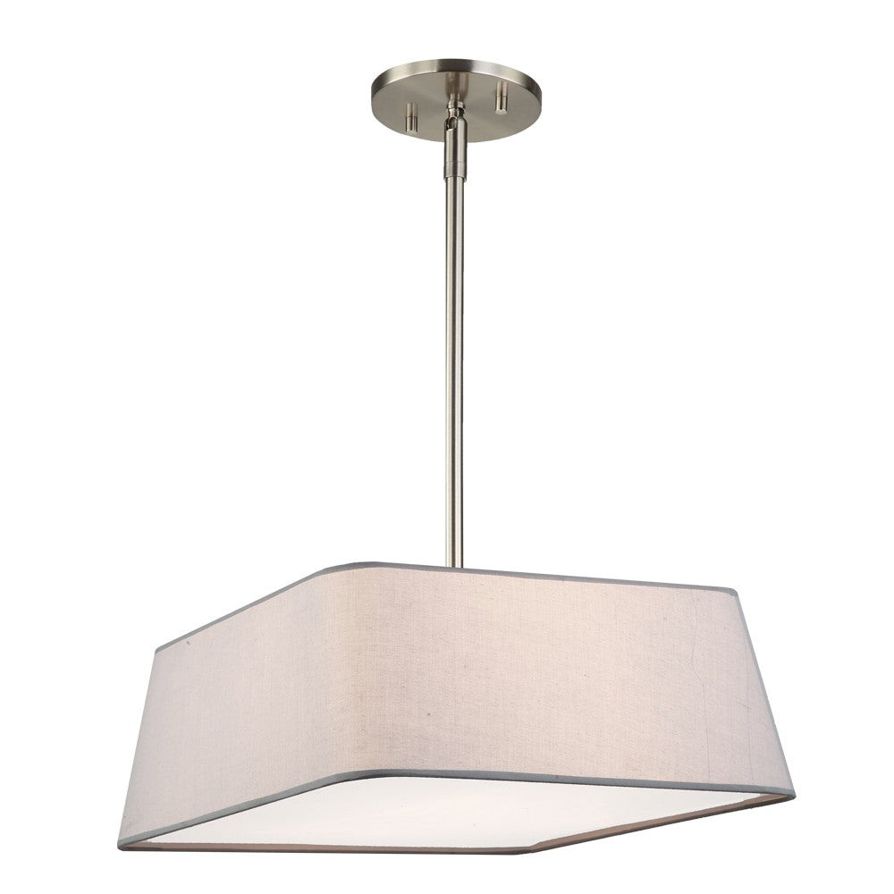 Maxilite Georgia MX 2970-04R40 Pendant Light - Satin Nickel