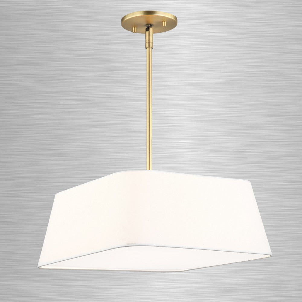 Maxilite Georgia MX 2970-53R18 Pendant Light - Aged Brass