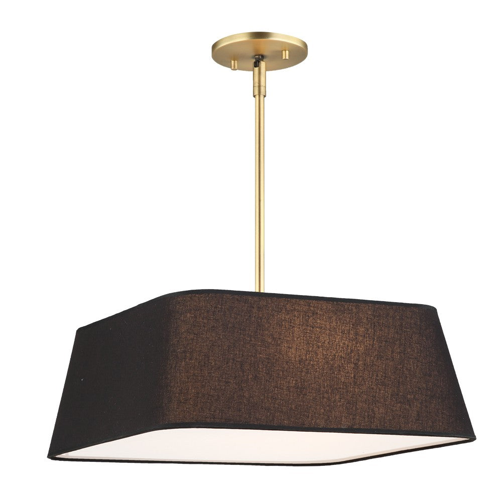 Maxilite Georgia MX 2971-57R18 Pendant Light - Aged Brass