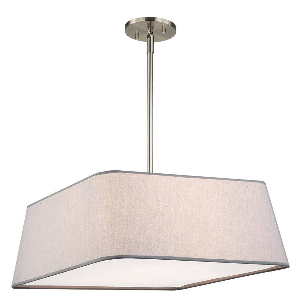 Maxilite Georgia MX 2972-04R40 Pendant Light - Satin Nickel