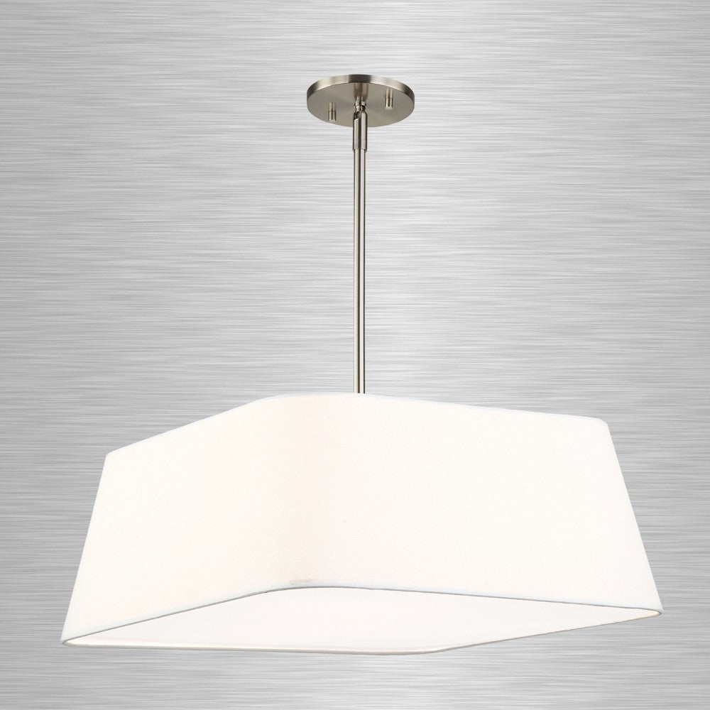 Maxilite Georgia MX 2972-53R40 Pendant Light - Satin Nickel