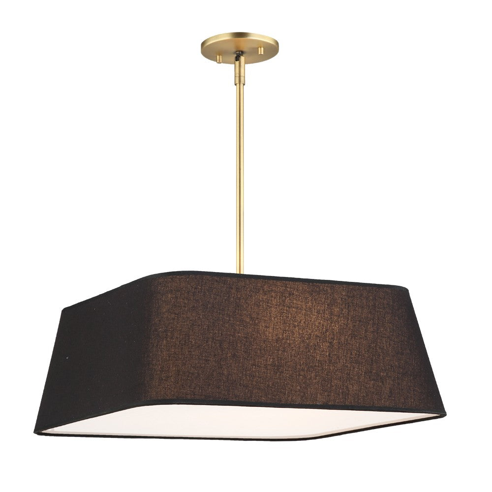 Maxilite Georgia MX 2972-57R18 Pendant Light - Aged Brass