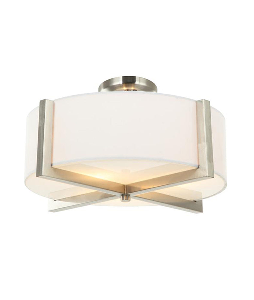 Maxilite Riley MX 303M40-53-40 Ceiling Light - Satin Nickel