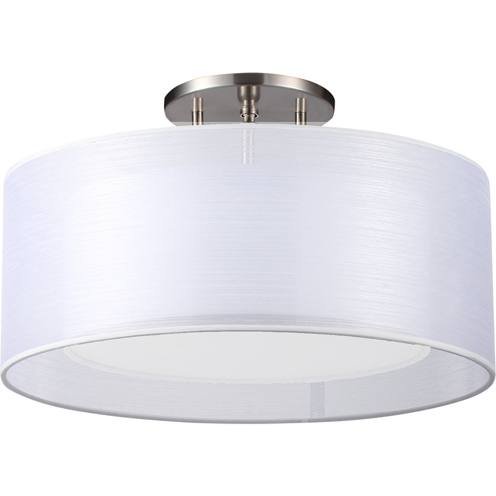 Maxilite Porsha-Reese MX 3070-02-40 Ceiling Light - Satin Nickel