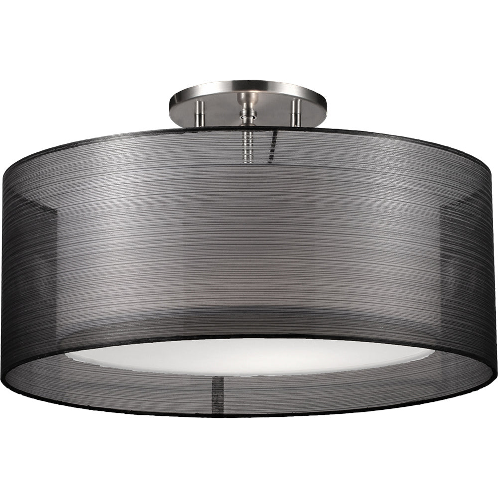 Maxilite Porsha-Reese MX 3070-07-40 Ceiling Light - Satin Nickel