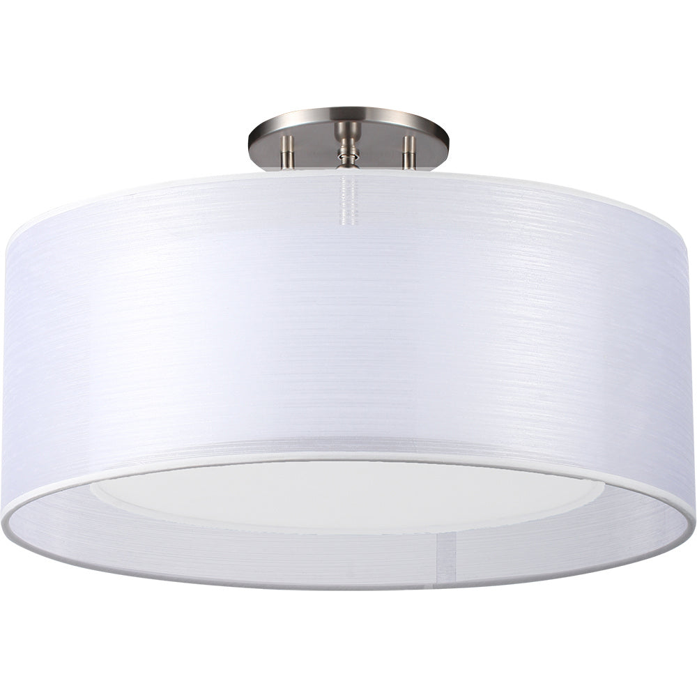 Maxilite Porsha-Reese MX 3071-02-40 Ceiling Light - Satin Nickel