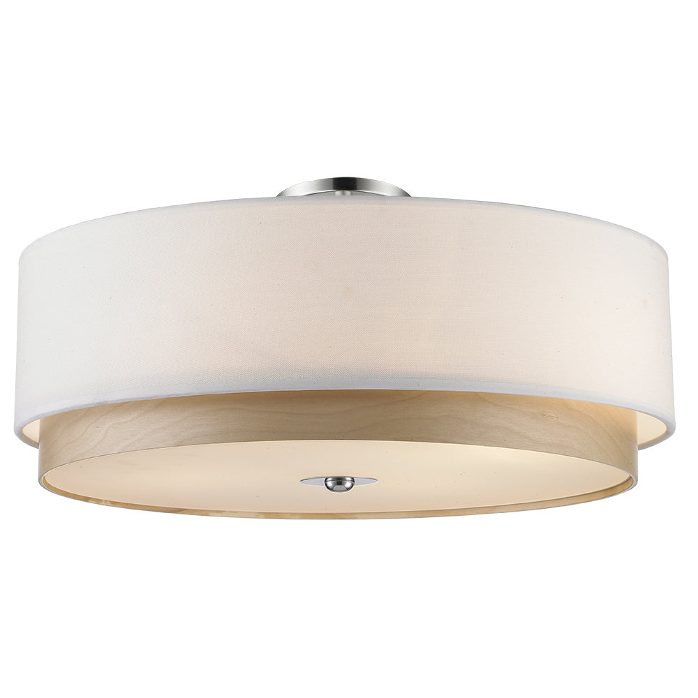 Maxilite Lynnwood MX 3104-22-40 Ceiling Light - Satin Nickel