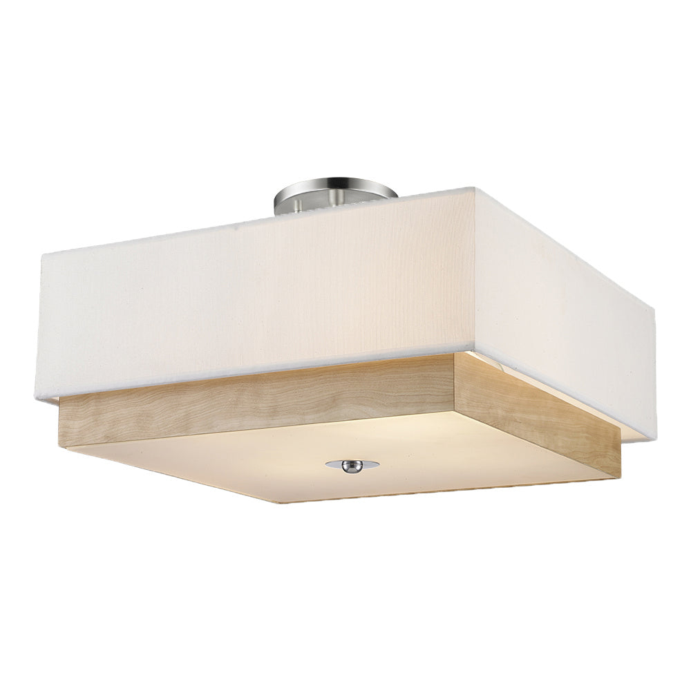 Maxilite Lynnwood MX 3108-22-40 Ceiling Light - Satin Nickel