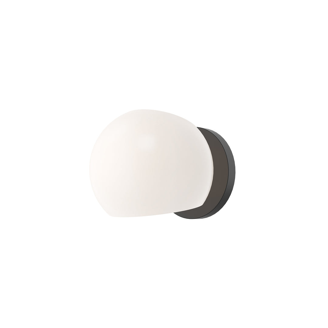 Alora Mood willow WV548006MBOP Wall Light - Matte Black/Opal Matte Glass