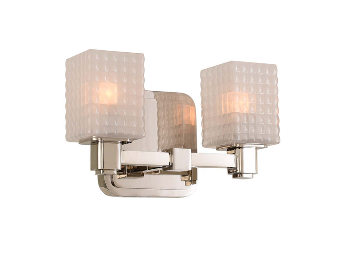 Kalco Avanti 313932PN Bath Vanity Light 10 in. wide - Polished Nickel