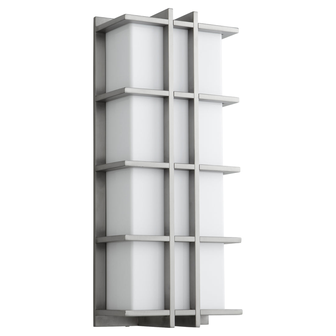 Oxygen 3-711-35224 Telshor LED Outdoor Lantern 3500k Satin Nickel