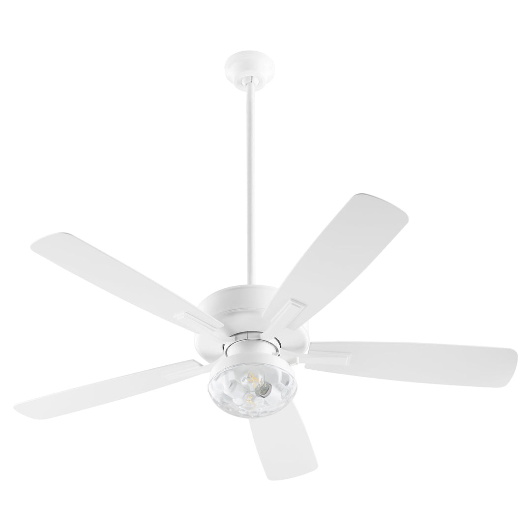 Quorum Ovation Patio 14525-8 Ceiling Fan - Studio White