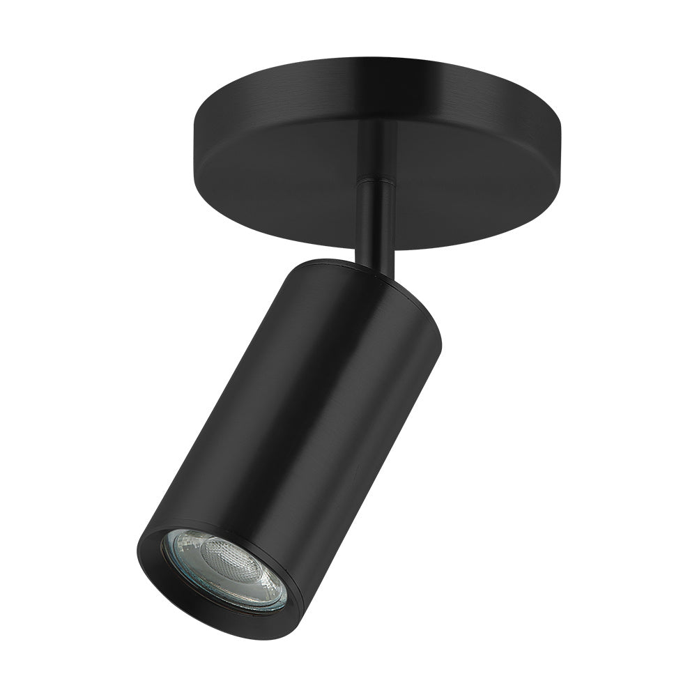 Maxilite Lighting MX 3267-07 Modern Monty Track Light Black