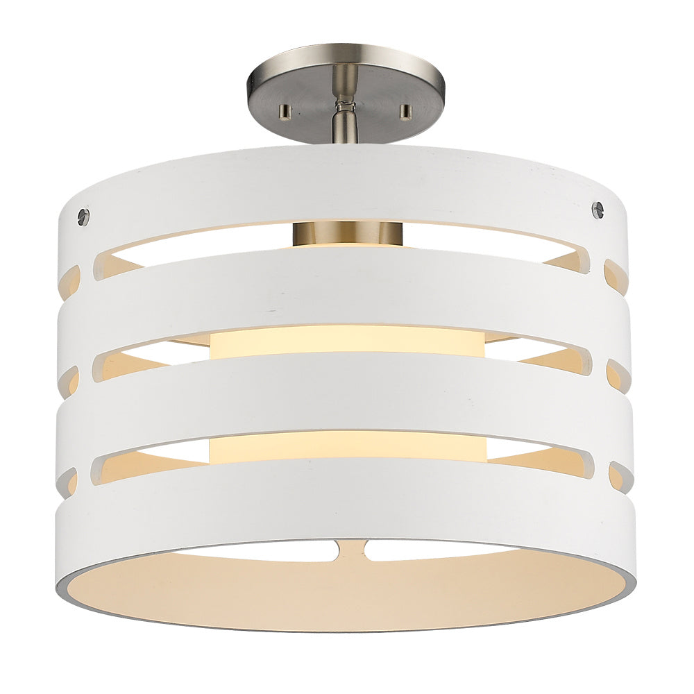 Maxilite Roby MX 3373G-02-40 Ceiling Light - Satin Nickel