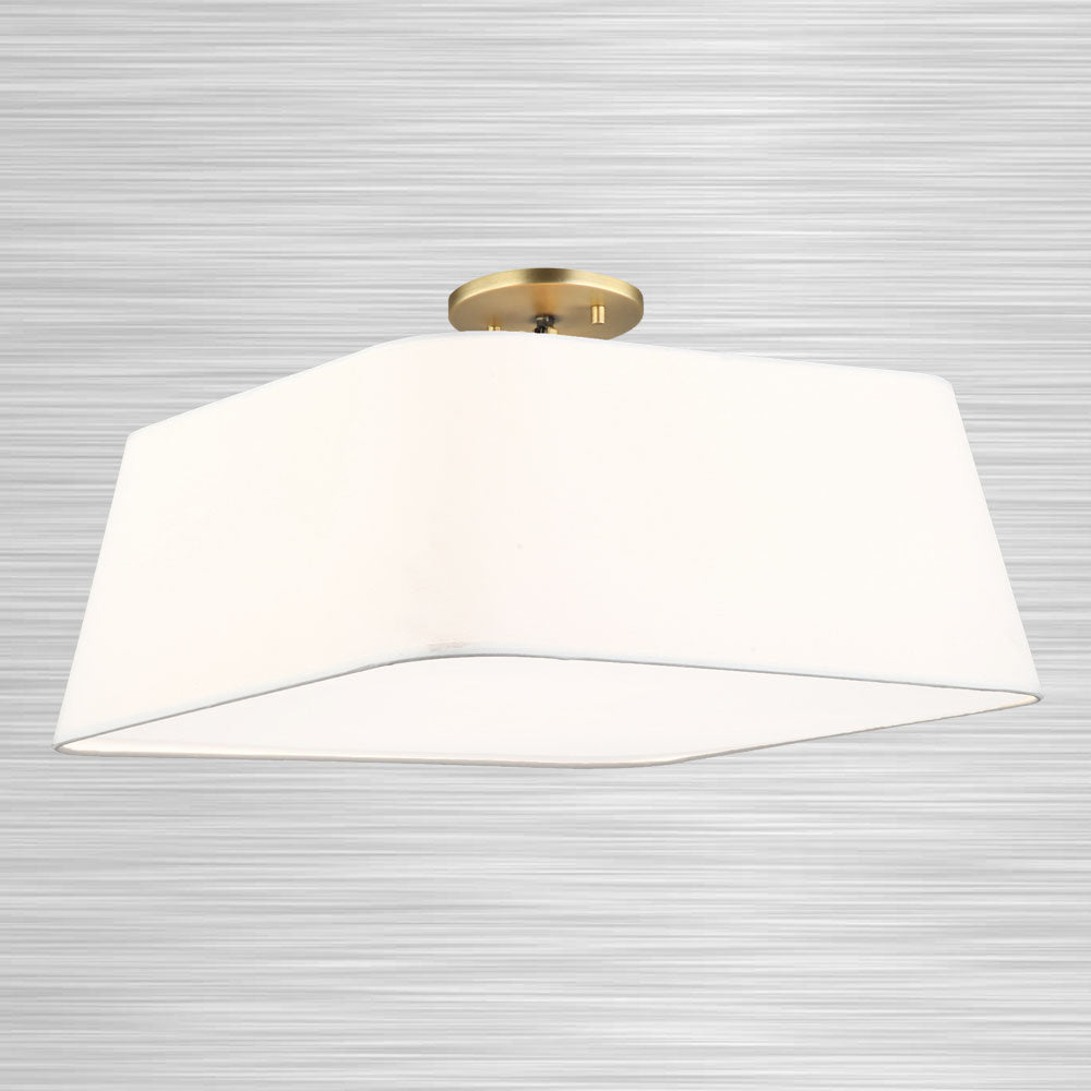 Maxilite Georgia MX 3971-53-40 Ceiling Light - Satin Nickel