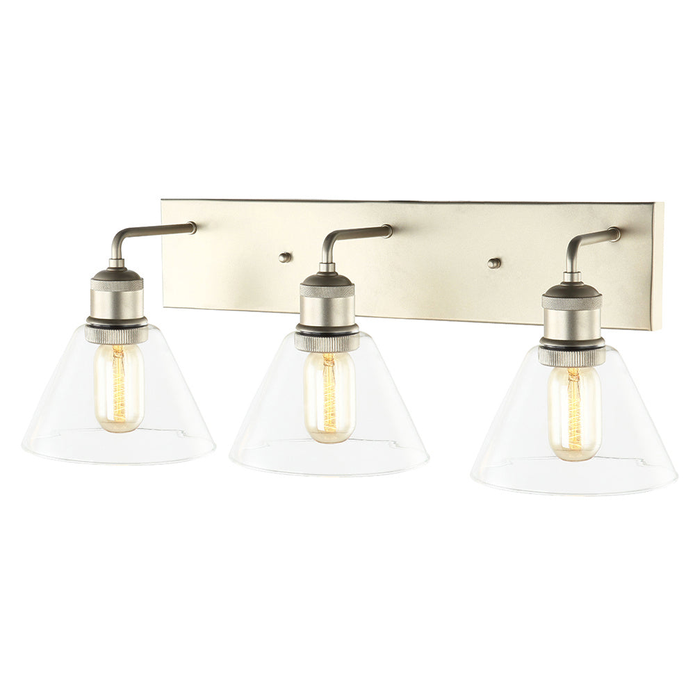 Maxilite Cori MX 6097-3-0138 Bath Vanity Light 22 in. wide - Winter Gold