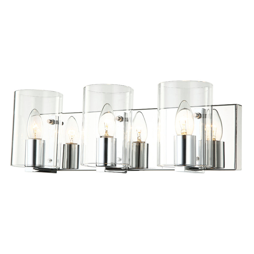 Maxilite Magnus MX 6140-3 Bath Vanity Light 19 in. wide - Polished Chrome