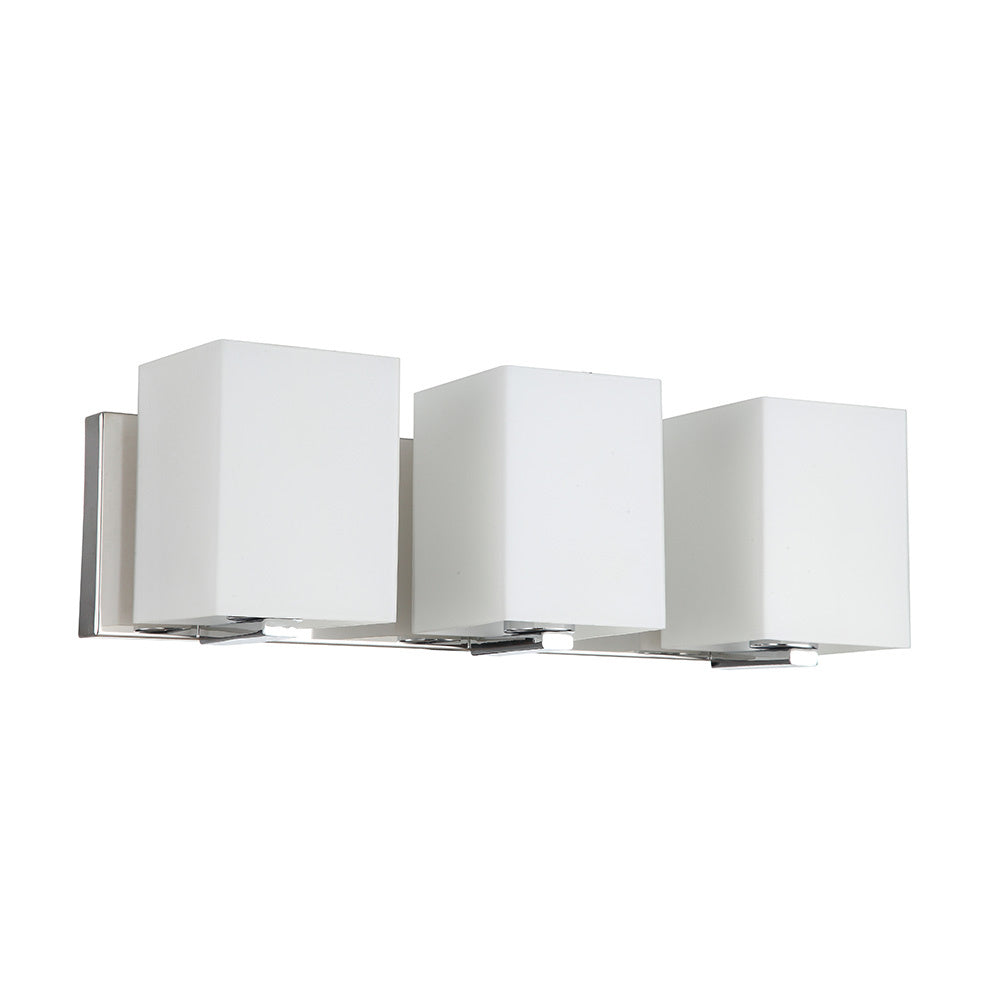 Maxilite Matera MX 6154-3 Bath Vanity Light 19 in. wide - Polished Chrome