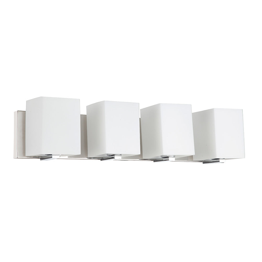 Maxilite Matera MX 6154-4 Bath Vanity Light 26 in. wide - Polished Chrome