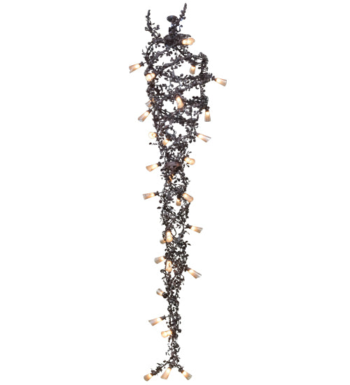 Meyda Tiffany Vinca Vine 120045 Chandelier Light - Rust,Wrought Iron