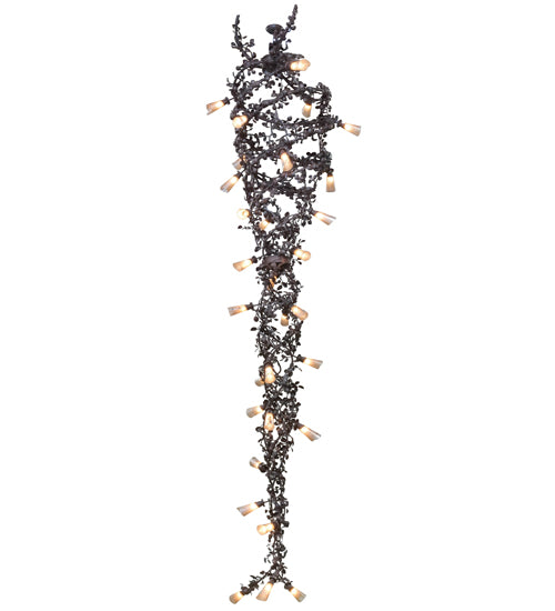 Meyda Tiffany Vinca Vine 120045 Chandelier Light - Rust,Wrought Iron