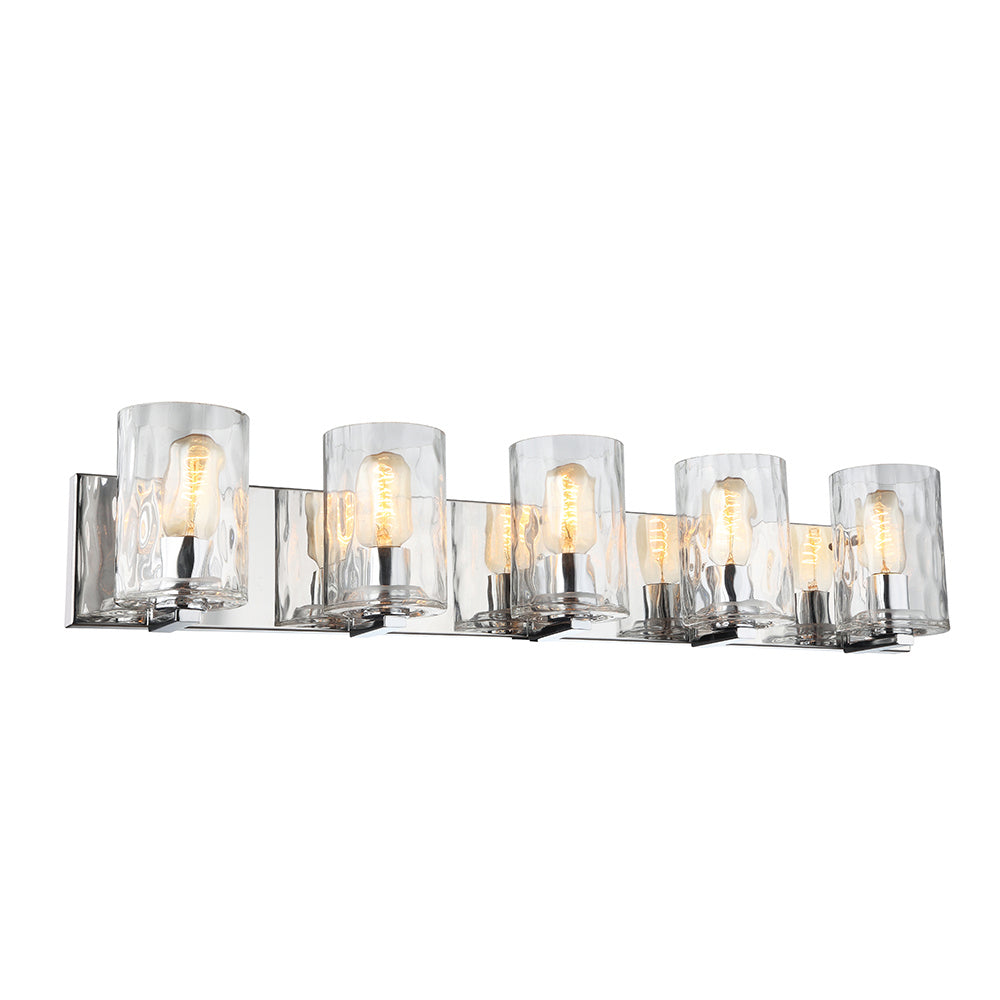 Maxilite Alys MX 6158-5 Bath Vanity Light 32 in. wide - Polished Chrome