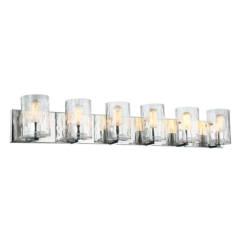 Maxilite Alys MX 6158-6 Bath Vanity Light 39 in. wide - Polished Chrome