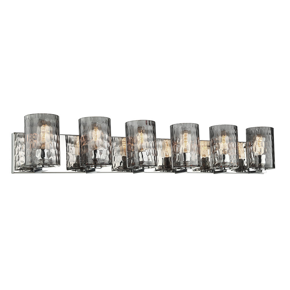 Maxilite Vasto MX 61587-6 Bath Vanity Light 39 in. wide - Polished Chrome