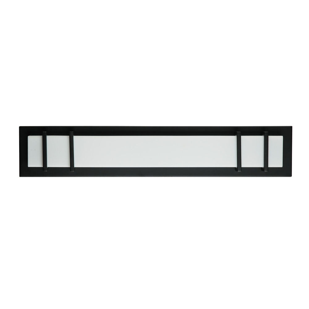 Maxilite Livia MX 6222-07LED Bath Vanity Light 26 in. wide - Black