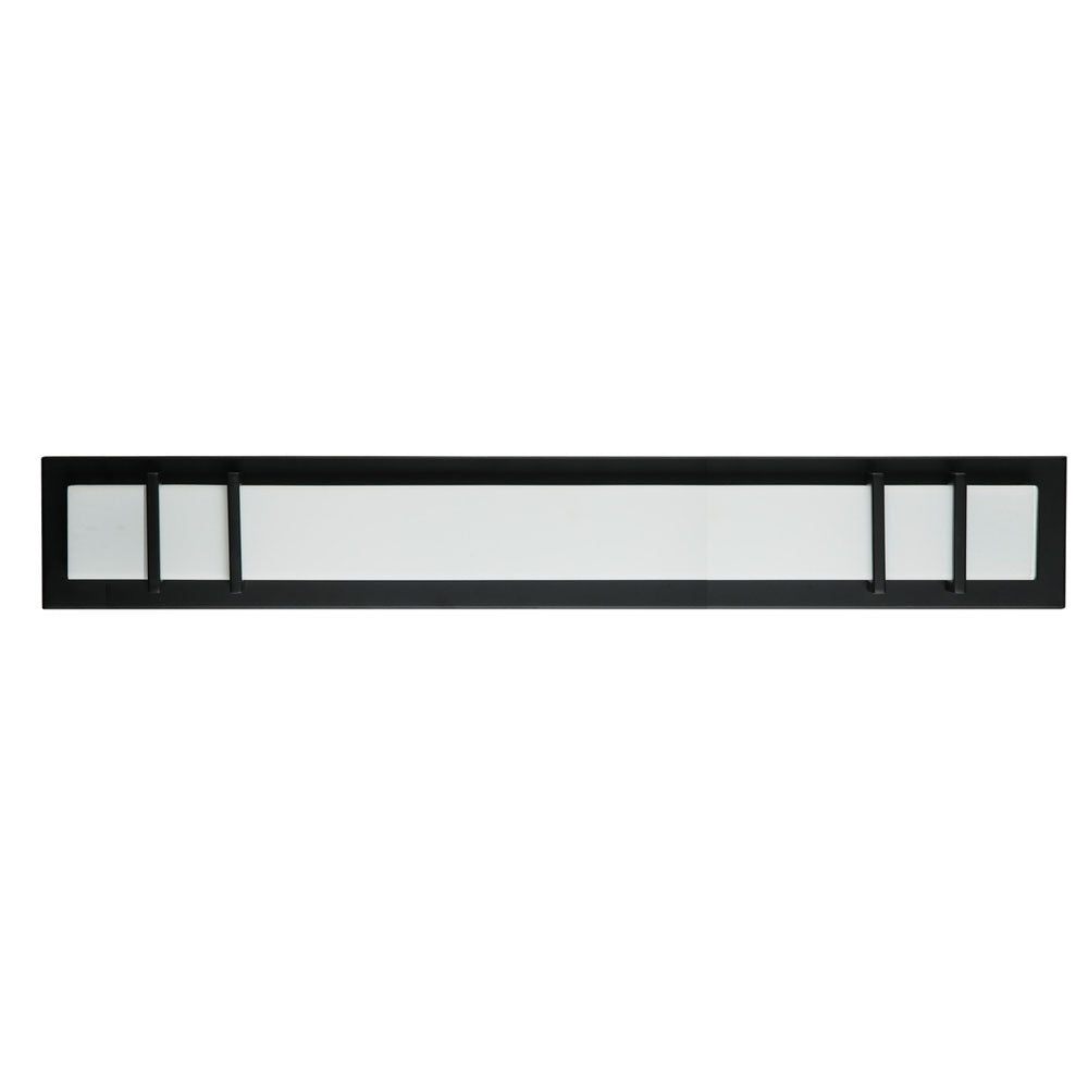 Maxilite Livia MX 6223-07LED Bath Vanity Light 38 in. wide - Black