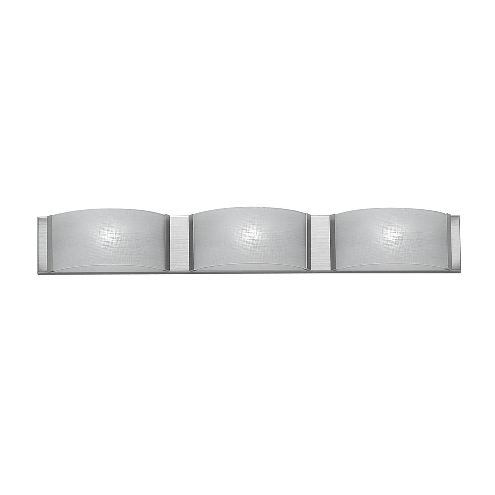 Maxilite Tristan MX 6257-40 Bath Vanity Light 34 in. wide - Satin Nickel