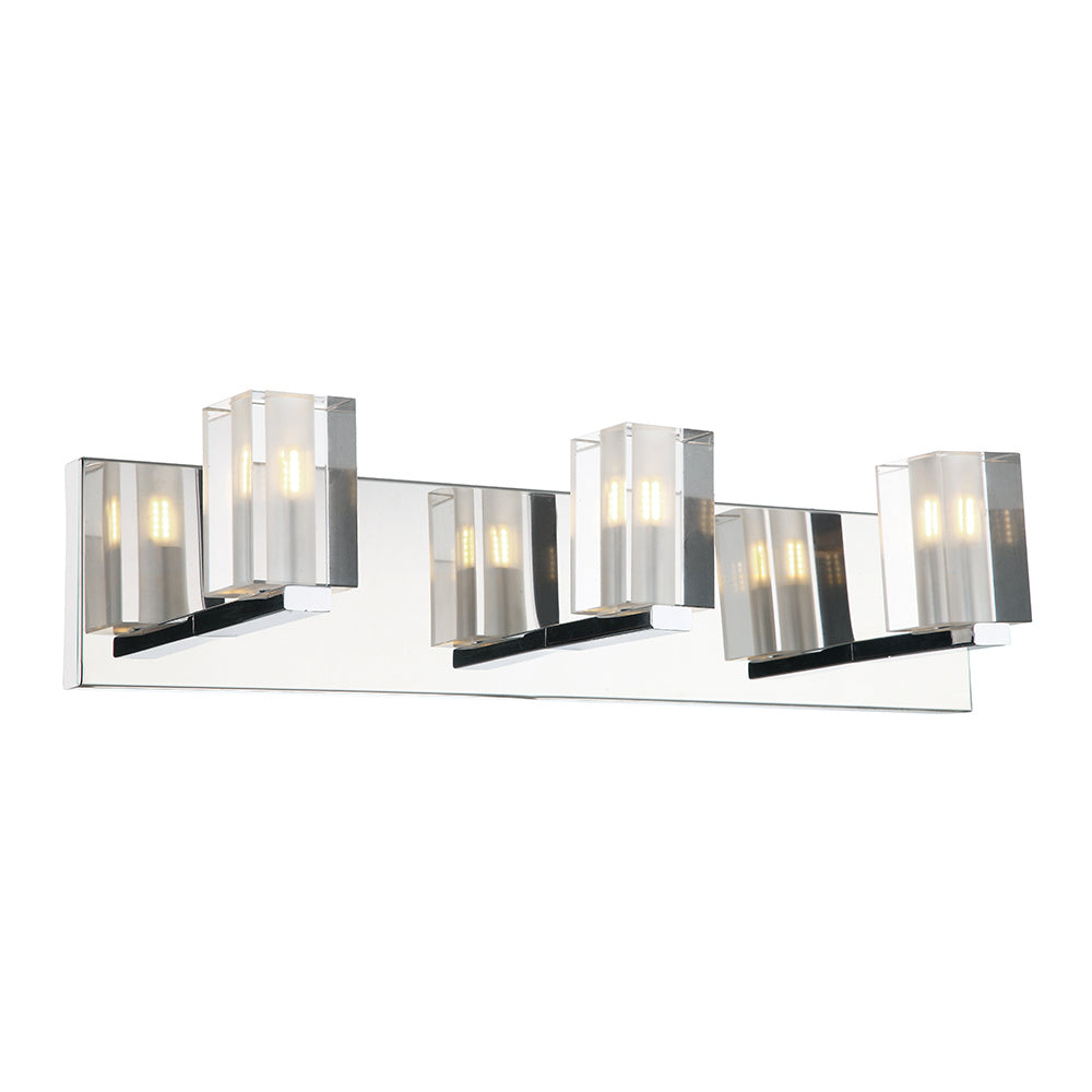 Maxilite Aidan MX 6293 Bath Vanity Light 23 in. wide - Polished Chrome