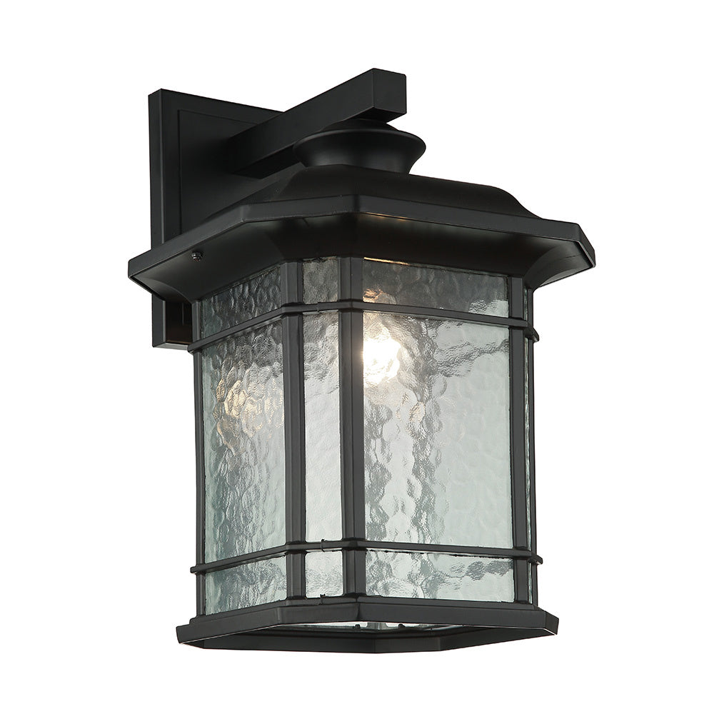 Maxilite Lighting MX 6394-07 Milford One Light Outdoor Wall Sconce Outdoor Black