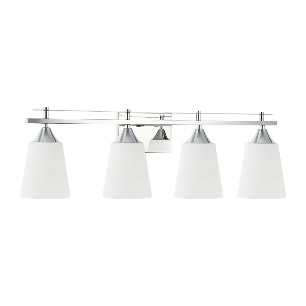 Maxilite Bronson MX 6512-4-11 Bath Vanity Light 32 in. wide - Polished Chrome