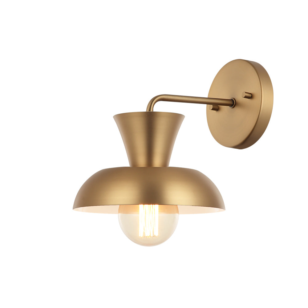Maxilite Aurora MX 664-18 Wall Sconce Light - Aged Brass