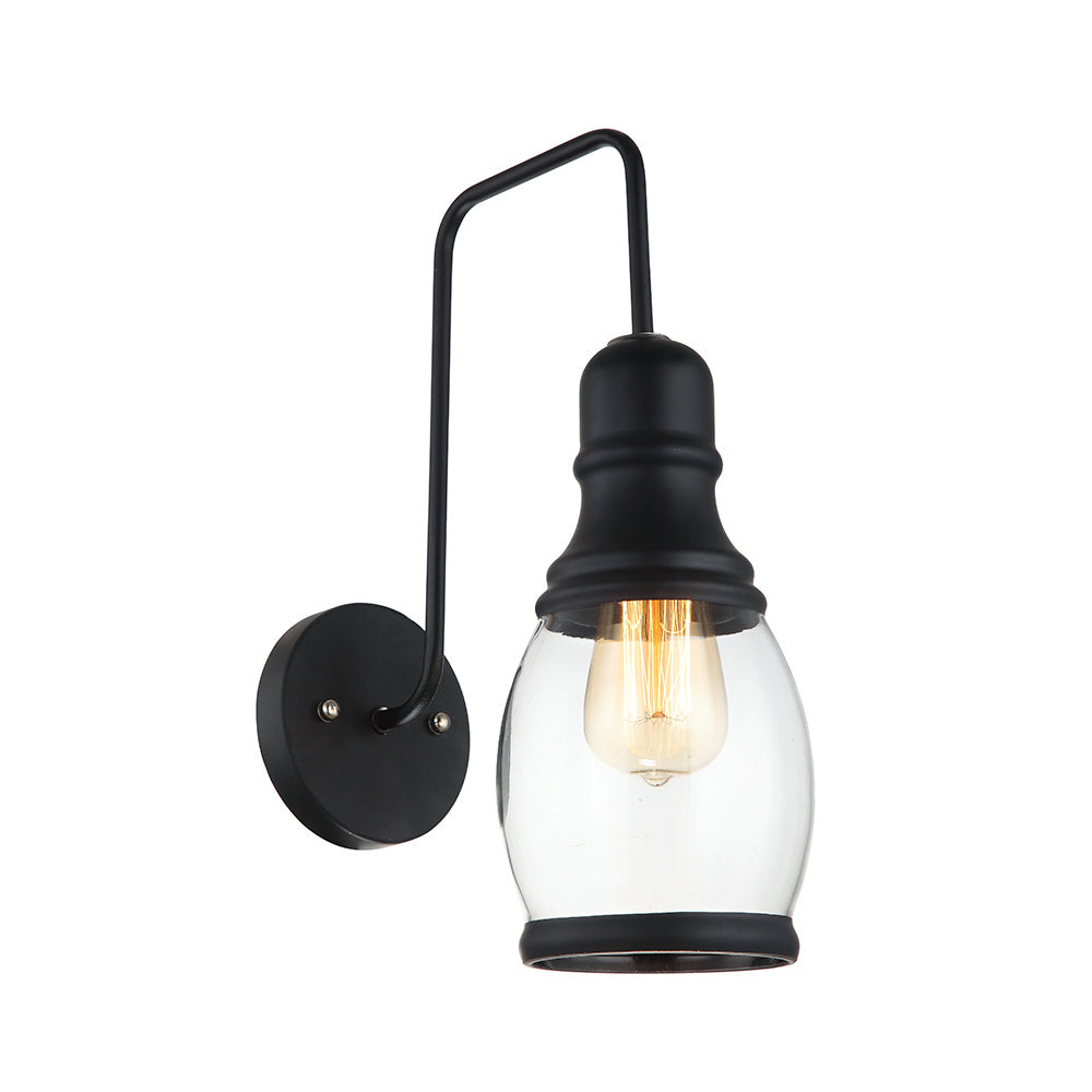Maxilite Reno MX 6642-07 Wall Sconce Light - Black