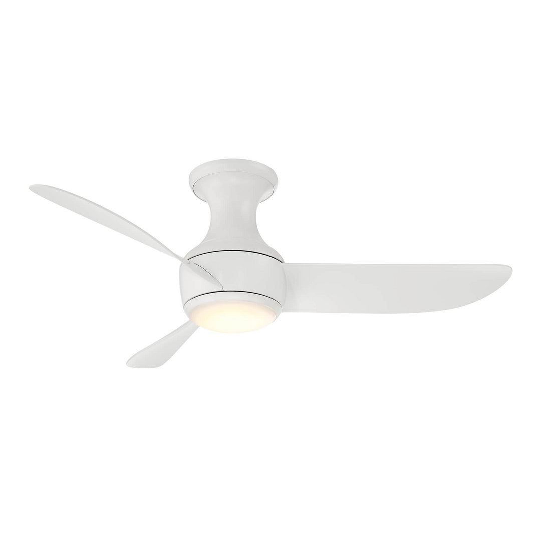 Modern Forms Fan Corona FH-W2203-44L-35-MW Ceiling Fan 44 - Matte White, Matte White/