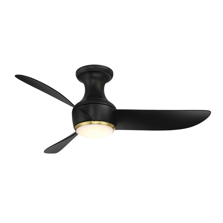Modern Forms Fan Corona FH-W2203-44L35SBMB Ceiling Fan 44 - Soft Brass/Matte Black, Matte Black/