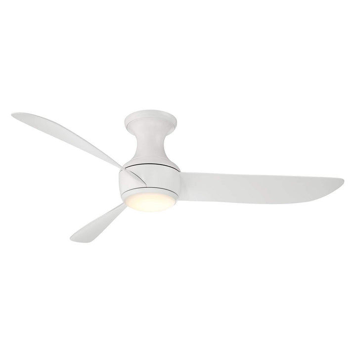 Modern Forms Fan Corona FH-W2203-52L-27-MW Ceiling Fan 52 - Matte White, Matte White/