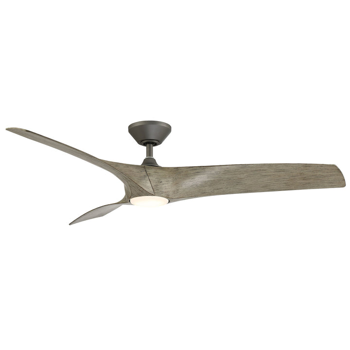 Modern Forms Fan Zephyr FR-W2006-62L27GHWW Ceiling Fan 62 - Graphite/Weathered Wood, Weathered Wood/