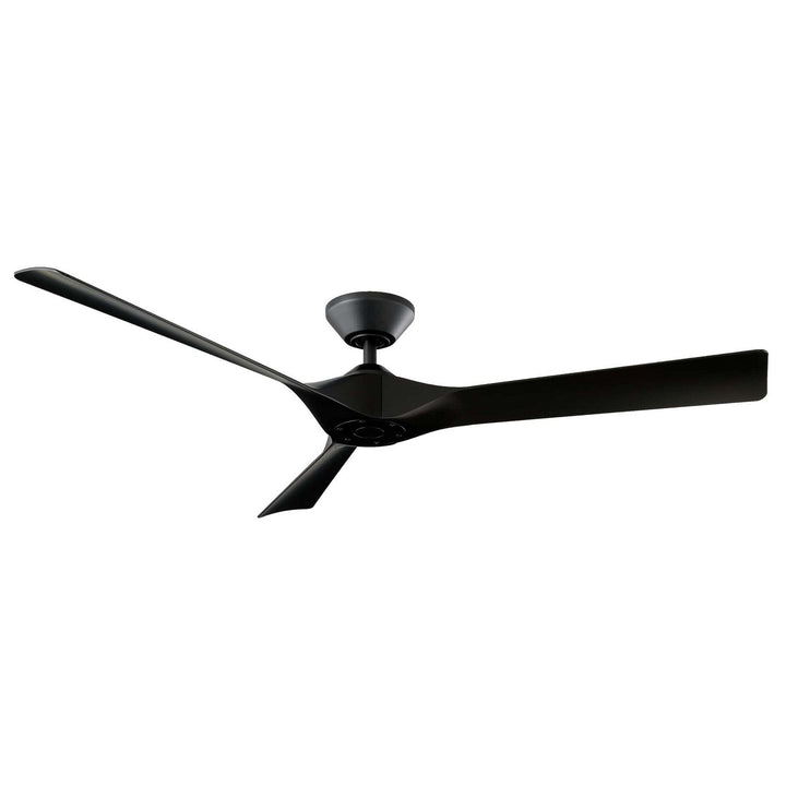 Modern Forms Fan Torque FR-W2204-58-MB Ceiling Fan 58 - Matte Black, Matte Black/